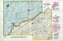 Mad River Township, Bethel Township, Enon, North Hampton Vienna, Harmony, New Carlisle, Medway, Clark County 1875